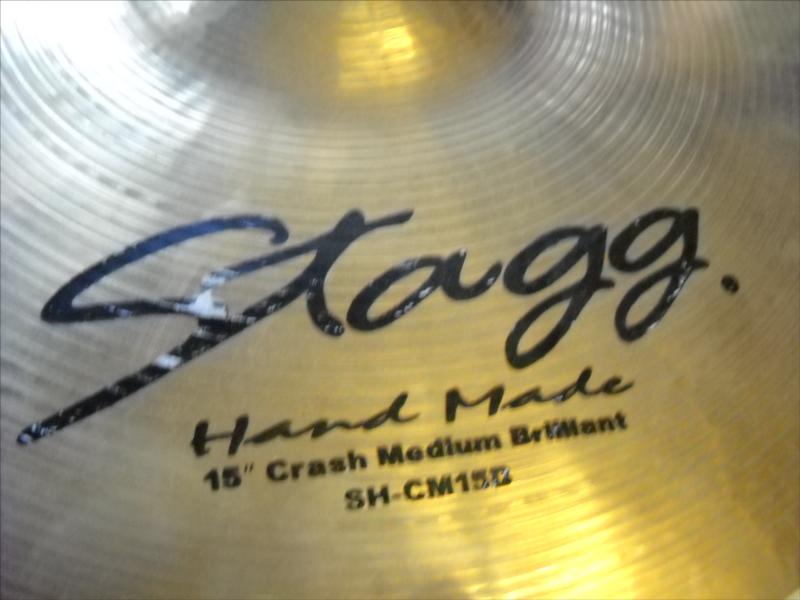 DEMO CYMBAL SALE Stagg 15 Medium Brilliant Crash  