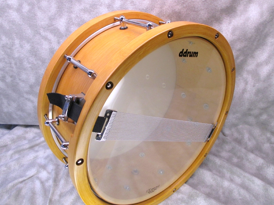 ddrum Dios Natural Bamboo Snare Drum with Bamboo Hoops. Bamboo shells 