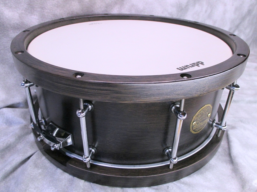 ddrum Bamboo Snare Drum w/ Bamboo Hoops 