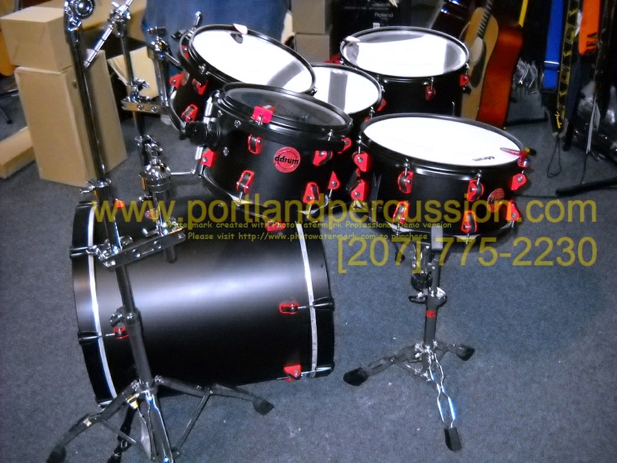 ddrum Hybrid Acoustic Electronic 5 Piece Shell Pack  