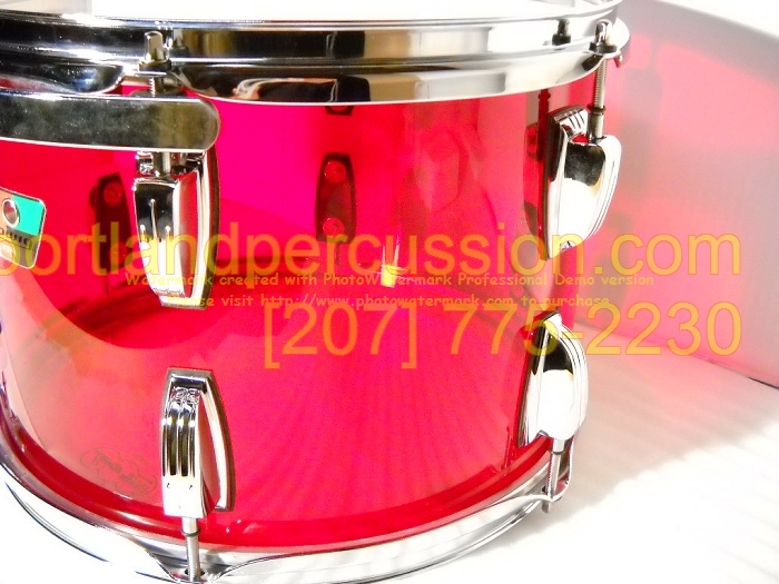 2011 LUDWIG RED VISTALITE 3 PC. Kit  