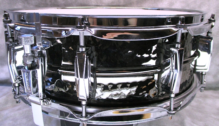 2012 Ludwig 5 x 14 Hand Hammered Black Beauty Snare With