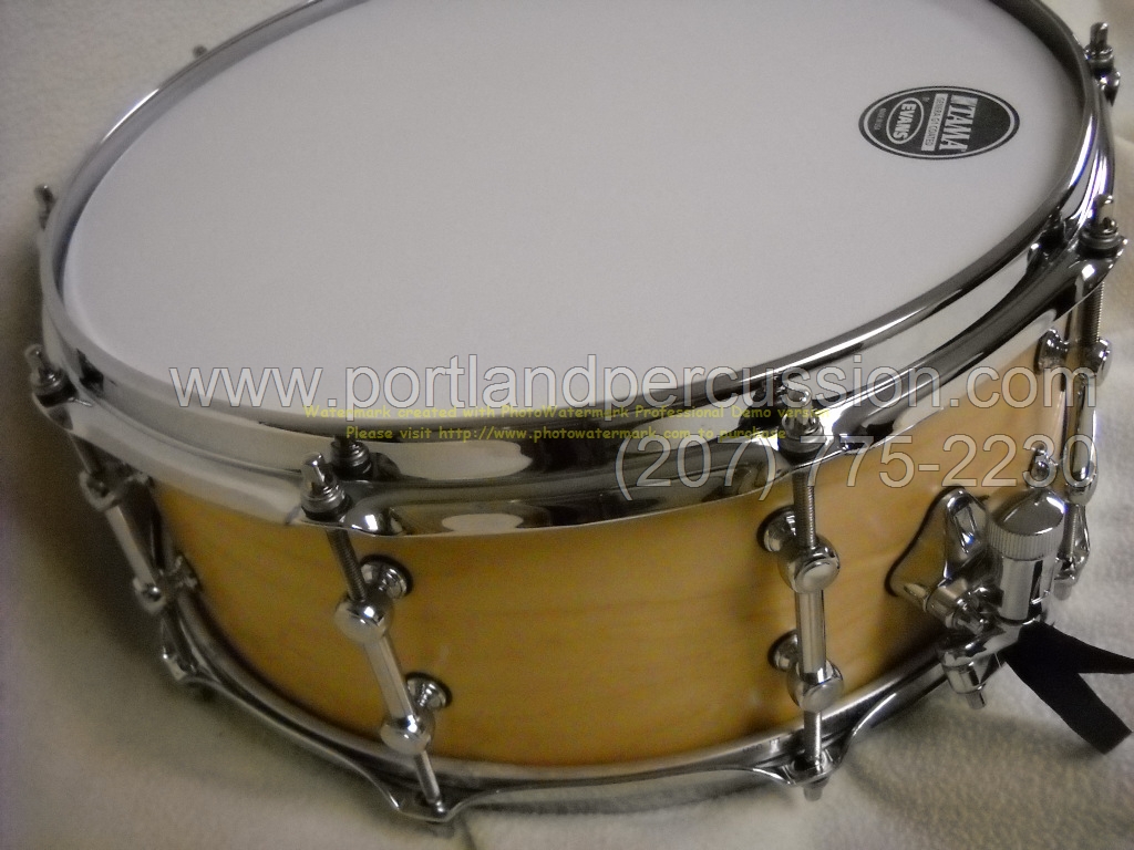 2012 TAMA S.L.P. CLASSIC MAPLE SNARE WITH CASE [VIDEO DEMO]  