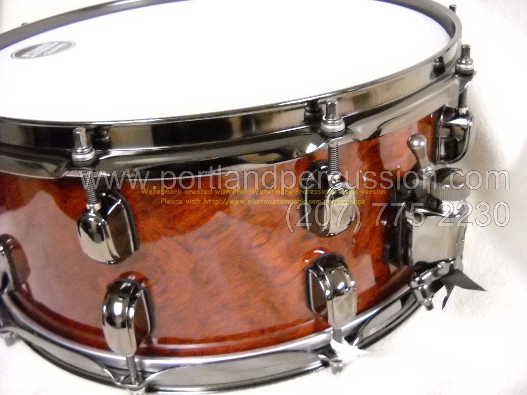 2012 TAMA S.L.P. BUBINGA SNARE WITH CASE [VIDEO DEMO]  