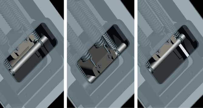 ZR Zero Resistance trem with ball bearings offers smooth and stable 