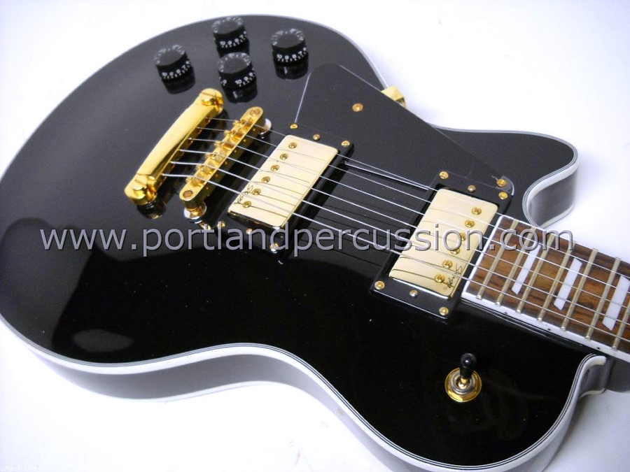 LEFTY Black Stagg LP CUSTOM. AWESOME BANG FOR BUCK 